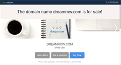 Desktop Screenshot of dreamrow.com