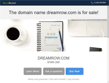 Tablet Screenshot of dreamrow.com